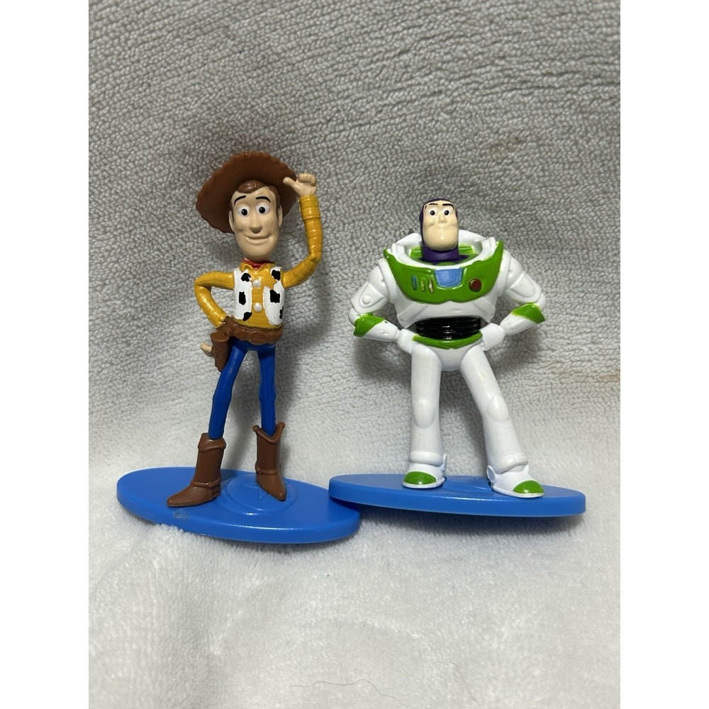 2019 Mattel Disney Pixar Toy Story 4 Woody & Buzz Lightyear Mini Figures Lot